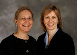 Renee Schultz and SuEllen Hamkins