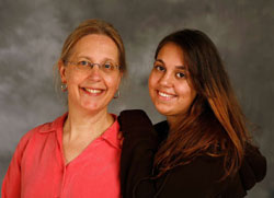 Renee Schultz with daughter